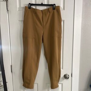 Ophelia & Co. Tan Cropped Pants with Tailored Fit